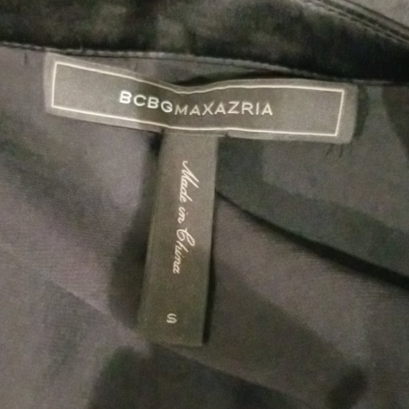 New BCBGMAXAZRIA Eddie Assymetrical Dress - SZ S - Picture 5 of 7